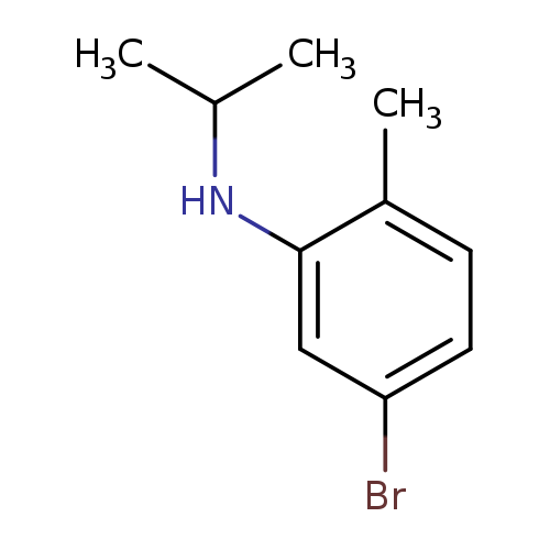5-BROMO-2-METHYL-N-(PROPAN-2-YL)ANILINE