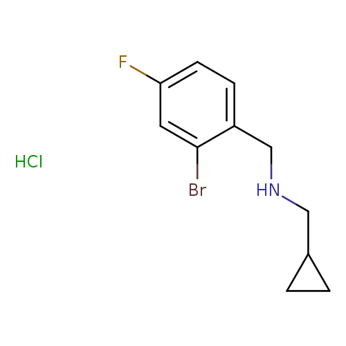 N-(2-Bromo-4-fluorobenzyl)-1-cyclopropylmethanamine hydrochloride