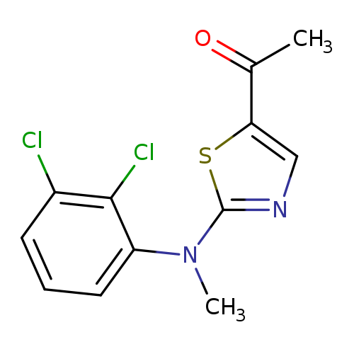 1-{2-[(2,3-dichlorophenyl)(methyl)amino]-1,3-thiazol-5-yl}ethan-1-one