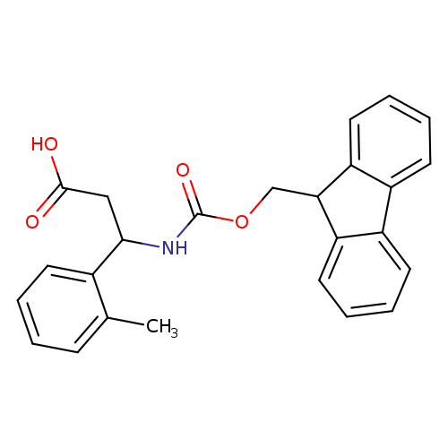 3-((((9H-Fluoren-9-yl)methoxy)carbonyl)amino)-3-(o-tolyl)propanoic acid