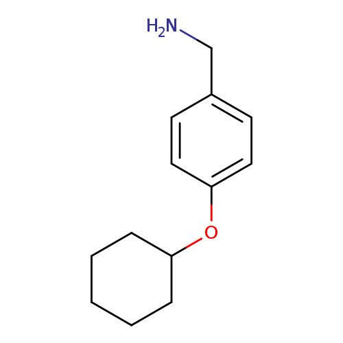 [4-(Cyclohexyloxy)phenyl]methanamine