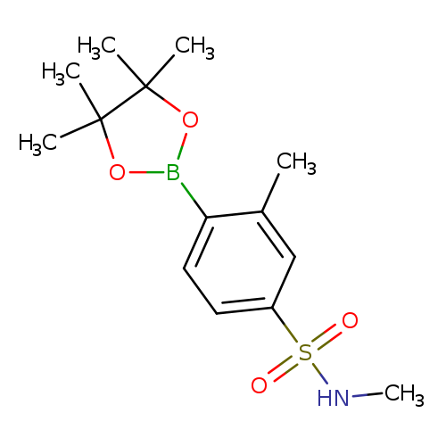 Benzenesulfonamide, N,3-dimethyl-4-(4,4,5,5-tetramethyl-1,3,2-dioxaborolan-2-yl)-