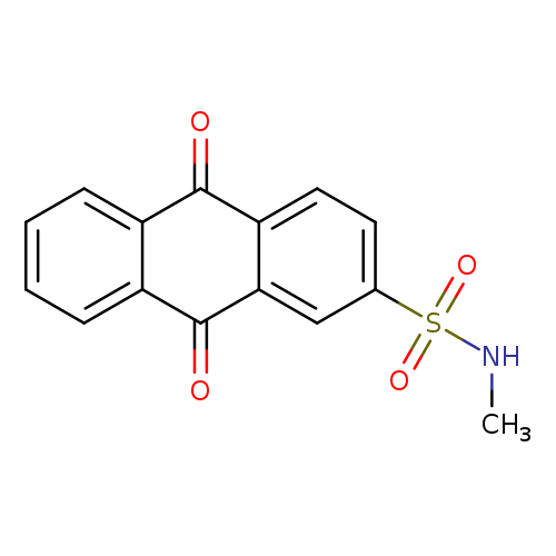 9,10-Dioxo-9,10-dihydro-anthracene-2-sulfonic acid methylamide