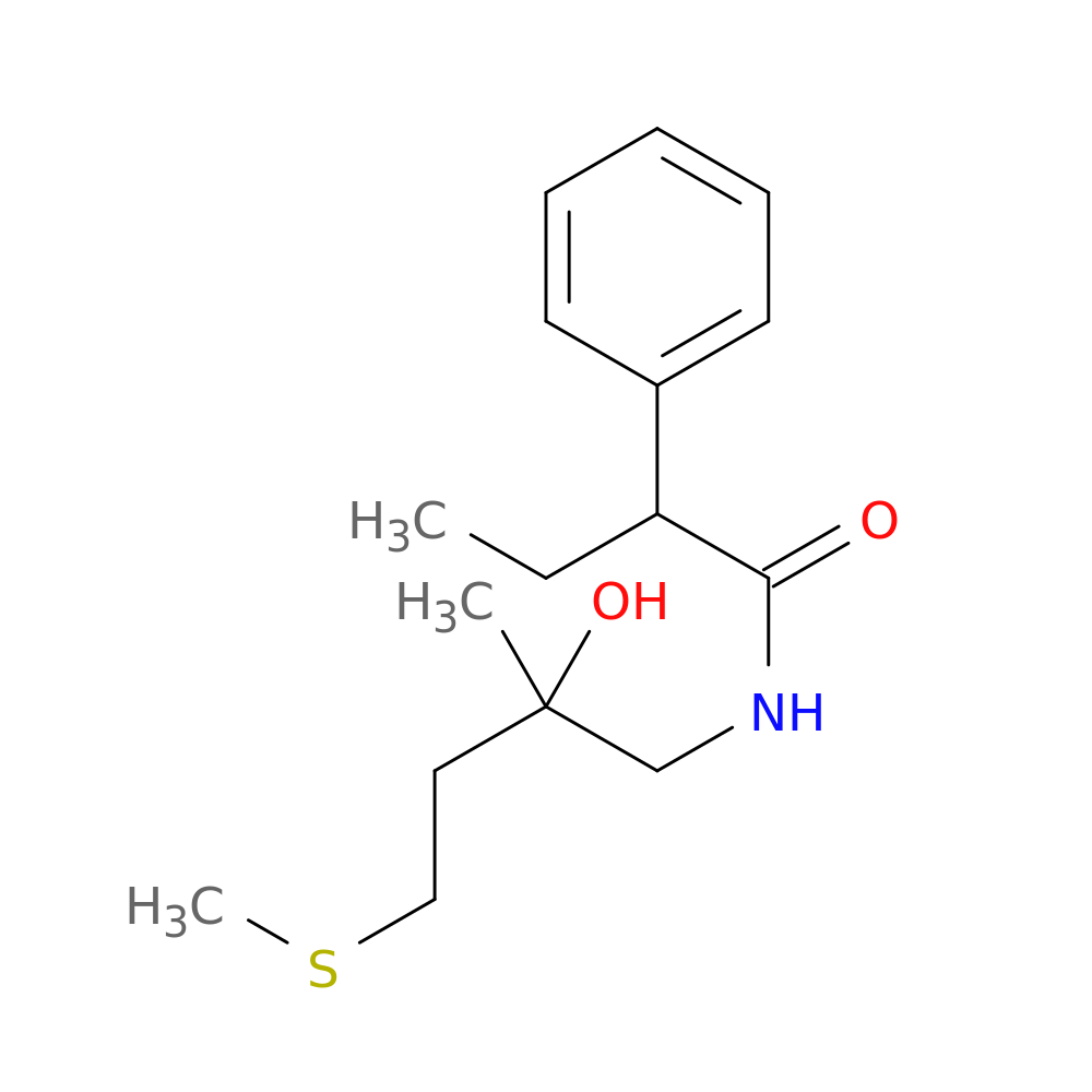 N-[2-hydroxy-2-methyl-4-(methylsulfanyl)butyl]-2-phenylbutanamide