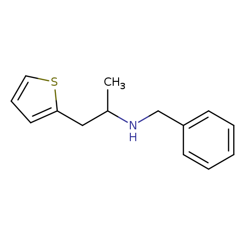 N-Benzyl-n-(1-methyl-2-thien-2-ylethyl)amine