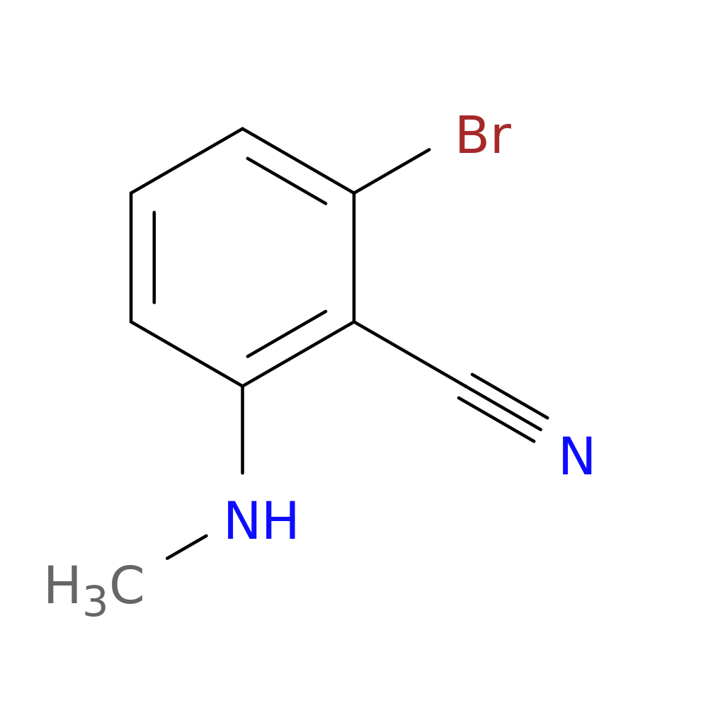 2-Bromo-6-(methylamino)benzonitrile