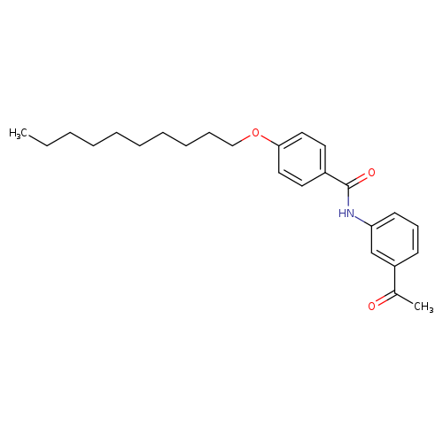 N-(3-Acetylphenyl)-4-(decyloxy)benzamide