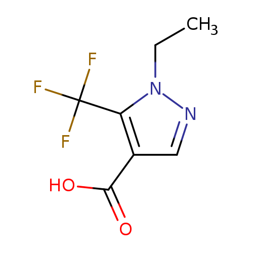 1-Ethyl-5-(trifluoromethyl)-1H-pyrazole-4-carboxylic acid