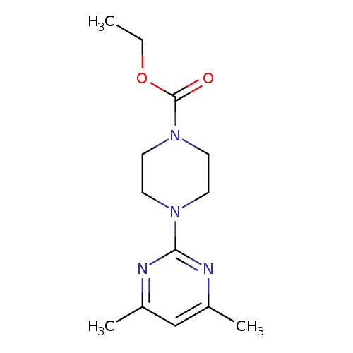 ethyl 4-(4,6-dimethylpyrimidin-2-yl)piperazine-1-carboxylate