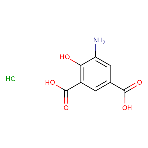 5-amino-4-hydroxybenzene-1,3-dicarboxylic acid hydrochloride