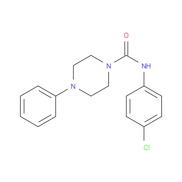 N-(4-chlorophenyl)-4-phenylpiperazine-1-carboxamide