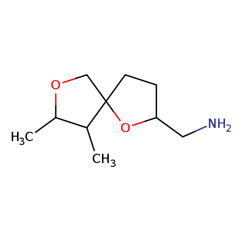 {8,9-dimethyl-1,7-dioxaspiro[4.4]nonan-2-yl}methanamine