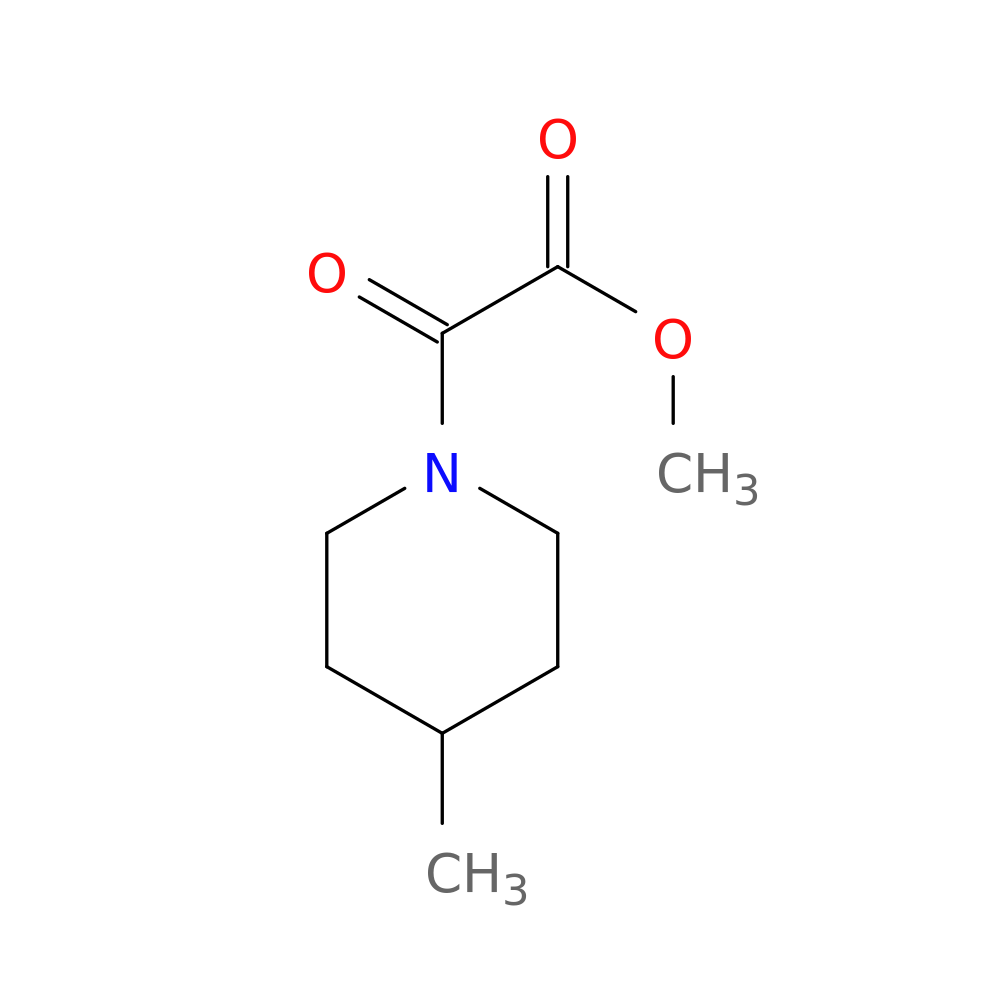 methyl 2-(4-methylpiperidin-1-yl)-2-oxoacetate