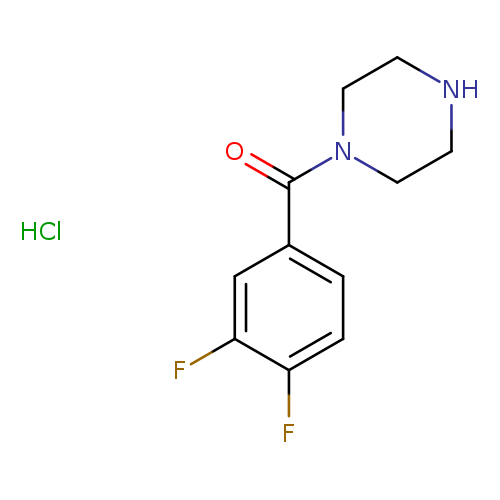 1-(3,4-Difluorobenzoyl)piperazine hydrochloride