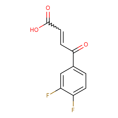4-(3,4-difluorophenyl)-4-oxobut-2-enoic acid