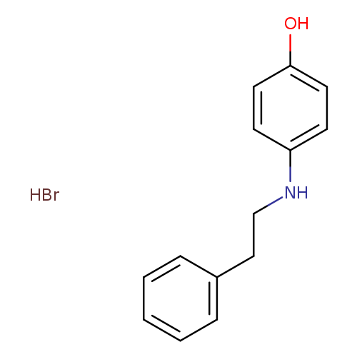 4-[(2-phenylethyl)amino]phenol hydrobromide