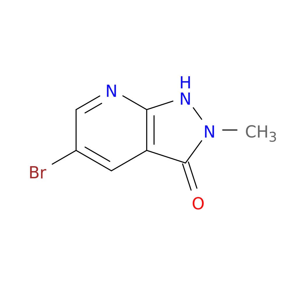 5-bromo-2-methyl-1H,2H,3H-pyrazolo[3,4-b]pyridin-3-one