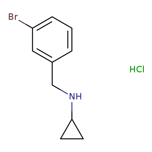 N-(3-bromobenzyl)cyclopropanamine hydrochloride