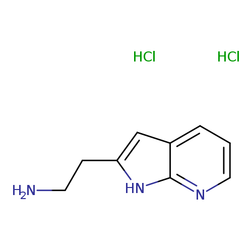 2-{1H-pyrrolo[2,3-b]pyridin-2-yl}ethan-1-aminedihydrochloride