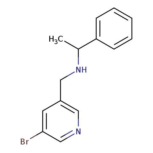 [(5-Bromopyridin-3-yl)methyl](1-phenylethyl)amine