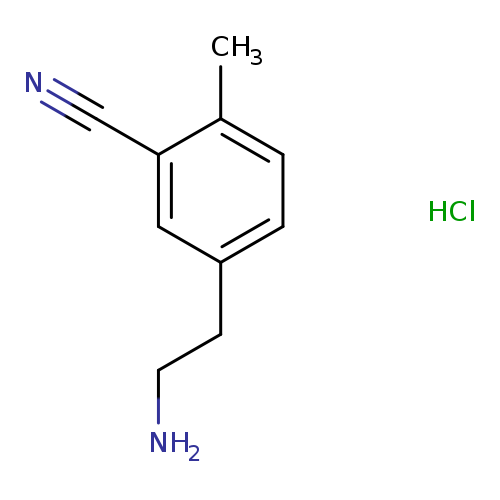 5-(2-aminoethyl)-2-methylbenzonitrilehydrochloride