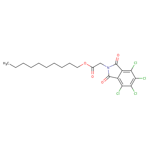 decyl (4,5,6,7-tetrachloro-1,3-dioxo-1,3-dihydro-2H-isoindol-2-yl)acetate