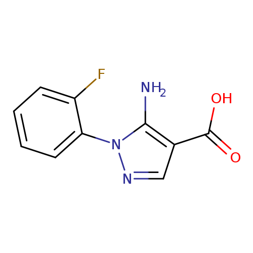 5-Amino-1-(2-fluorophenyl)-1h-pyrazole-4-carboxylic acid