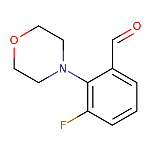 3-Fluoro-2-morpholinobenzaldehyde
