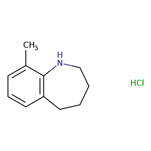 9-methyl-2,3,4,5-tetrahydro-1H-1-benzazepine hydrochloride