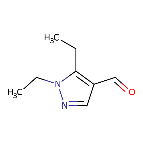 1,5-diethyl-1H-pyrazole-4-carbaldehyde