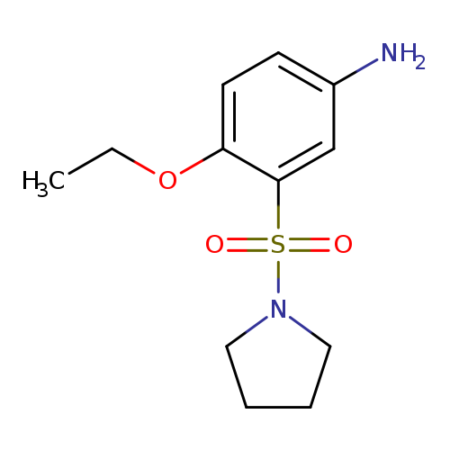 4-ethoxy-3-(pyrrolidine-1-sulfonyl)aniline
