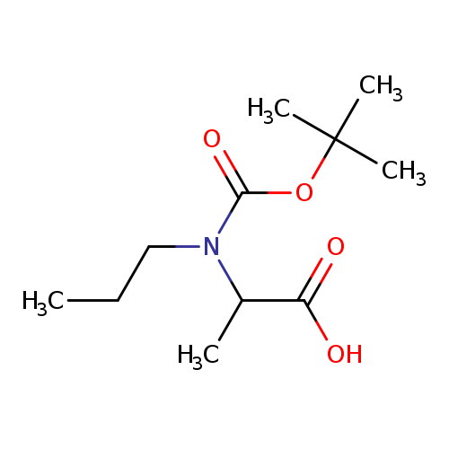 2-{[(tert-butoxy)carbonyl](propyl)amino}propanoic acid