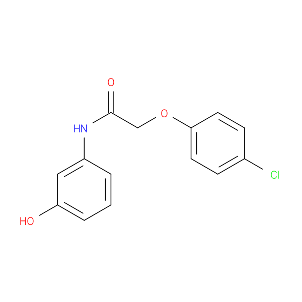2-(4-chlorophenoxy)-N-(3-hydroxyphenyl)acetamide