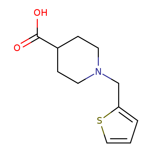 1-(2-Thienylmethyl)-4-piperidinecarboxylic acid