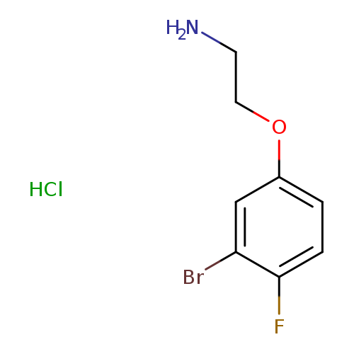 2-(3-bromo-4-fluorophenoxy)ethan-1-aminehydrochloride
