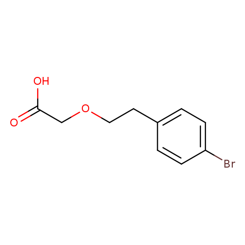 2-[2-(4-Bromophenyl)ethoxy]acetic acid