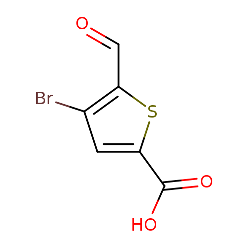 4-Bromo-5-formylthiophene-2-carboxylic acid
