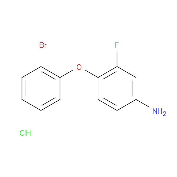 4-(2-Bromophenoxy)-3-fluoroaniline HCl