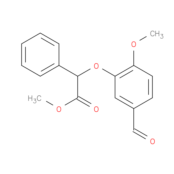 METHYL 2-(5-FORMYL-2-METHOXYPHENOXY)-2-PHENYLACETATE