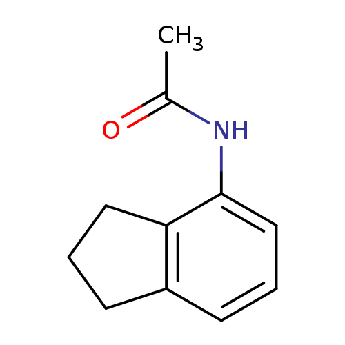 Acetamide, N-(2,3-dihydro-1H-inden-4-yl)-
