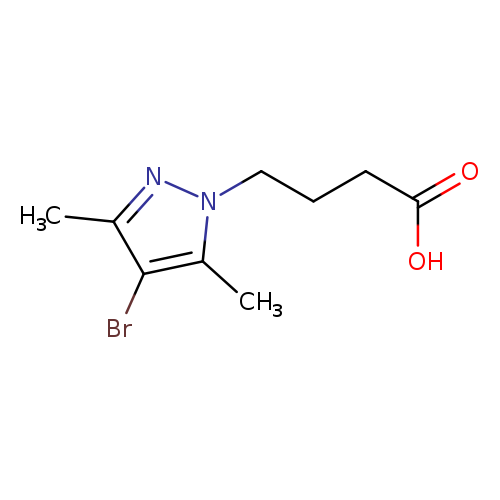 4-(4-Bromo-3,5-dimethyl-1H-pyrazol-1-yl)butanoic acid