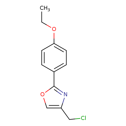 4-(chloromethyl)-2-(4-ethoxyphenyl)-1,3-oxazole