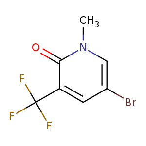 5-Bromo-1-methyl-3-(trifluoromethyl)pyridin-2-one