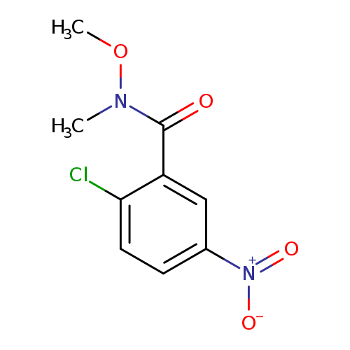 2-chloro-N-methoxy-N-methyl-5-nitrobenzamide