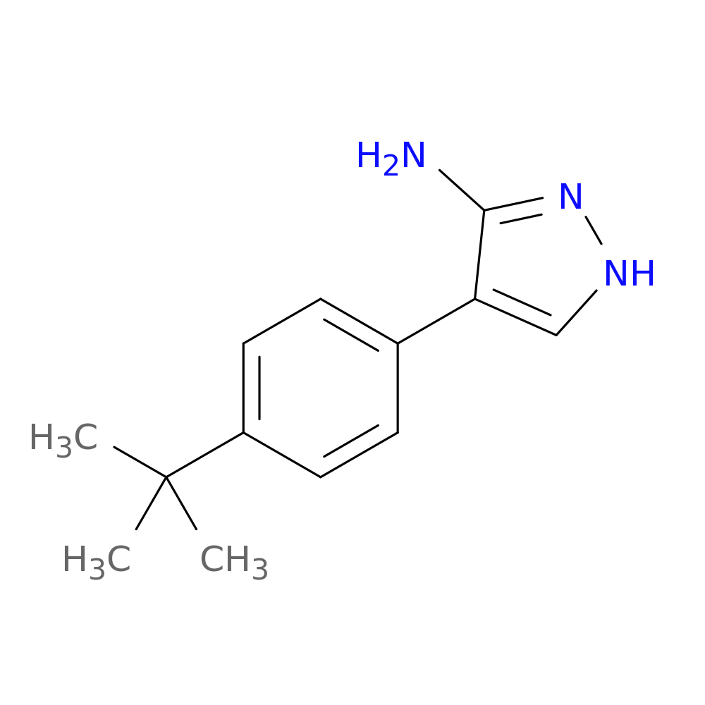 4-(4-tert-Butylphenyl)-1H-pyrazol-3-amine
