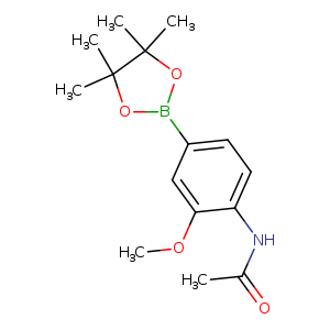 N-(2-methoxy-4-(4,4,5,5-tetramethyl-1,3,2-dioxaborolan-2-yl)phenyl)acetamide