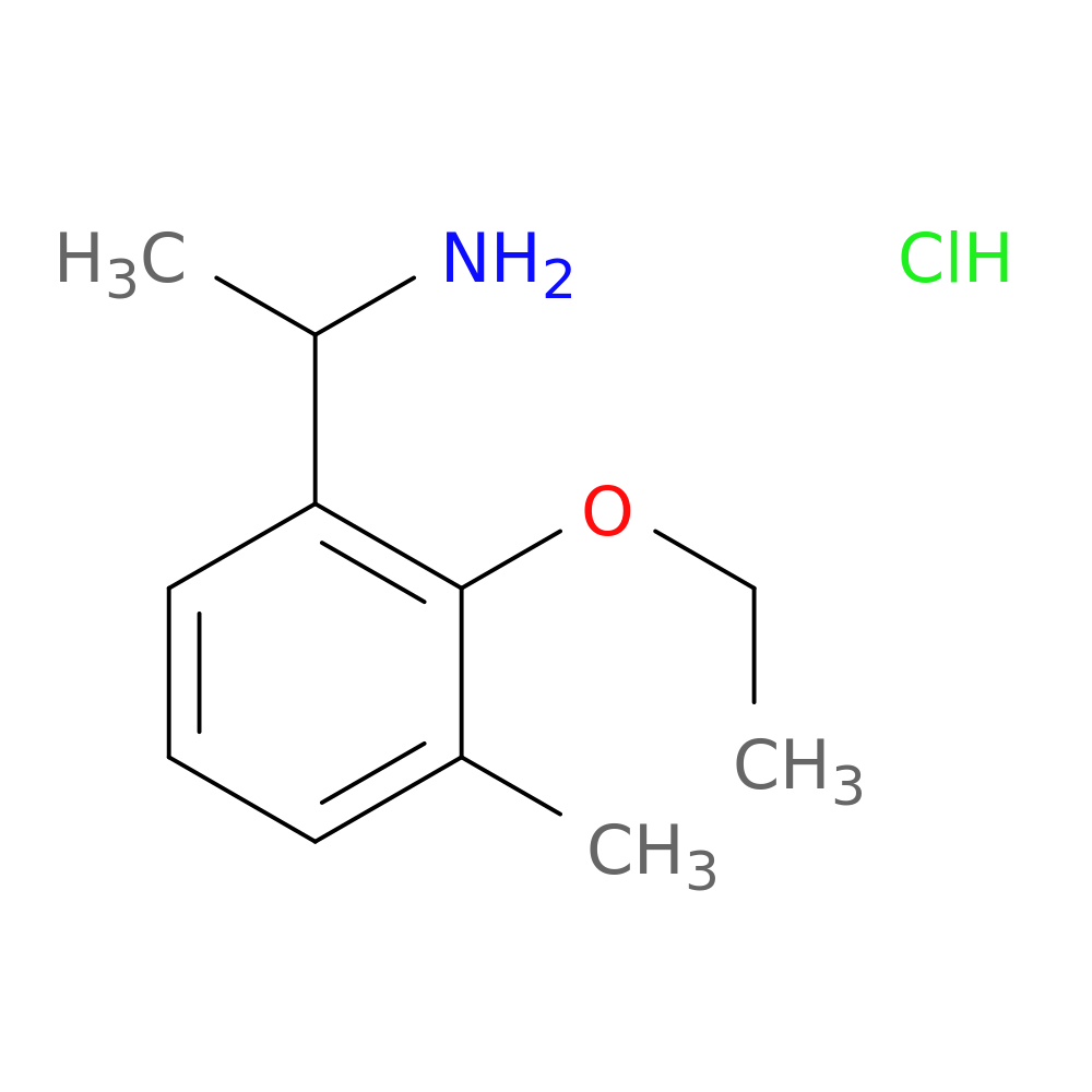 1-(2-Ethoxy-3-methyl-phenyl)-ethylamine hydrochloride