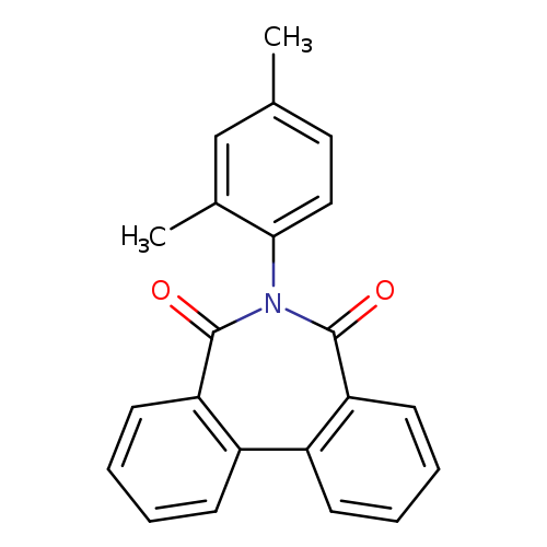 9-(2,4-dimethylphenyl)-9-azatricyclo[9.4.0.0^{2,7}]pentadeca-1(11),2(7),3,5,12,14-hexaene-8,10-dione