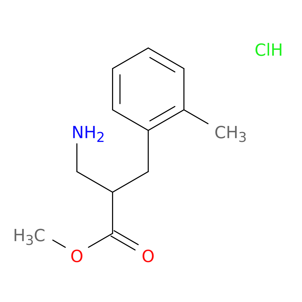 METHYL 3-AMINO-2-[(2-METHYLPHENYL)METHYL]PROPANOATE HYDROCHLORIDE