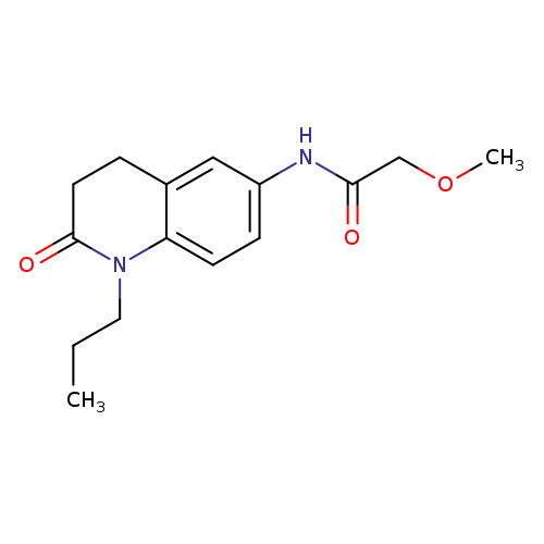 2-methoxy-N-(2-oxo-1-propyl-1,2,3,4-tetrahydroquinolin-6-yl)acetamide